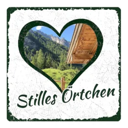 WC-Schild "Stilles Örtchen" 150 x150