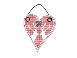 Weihnachtsbaumschmuck Hüttentraum - 10 cm Hirsche