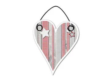 Weihnachtsbaumschmuck Hüttentraum - 10 cm Sterne