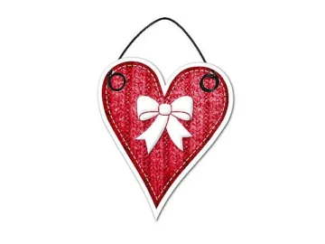Weihnachtsbaumschmuck Hüttentraum - 10 cm Strickoptik