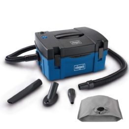 Absauganlage HD2P Scheppach - 1250W | Kunststoffgehäuse | inkl. Bohr-Absaugdüse & Saug-Blasdüse