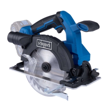 Akku-Handkreissäge BC-HCS165-X Scheppach - Sägeblatt Ø165mm | Schnitttiefe max. 55mm bei 45° | LED | inkl. 4Ah Akku + 2,4A Ladegerät