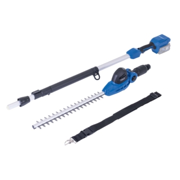 Akku-Teleskop-Heckenschere C-PHS410-X Scheppach - 20V | Schnittlänge 41cm | Schnittgeschwindigkeit 1200min-1 | inkl. 2Ah Akku + 2,4A Ladegerät