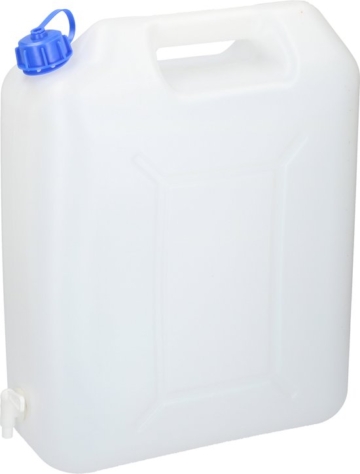 All Ride Wassertank 20 L - Mit Wasserhahn - Weiß