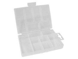 Aufbewahrungsbox aus Kunststoff (85 X 135 X 25 Mm) - 6 Ablagefächer