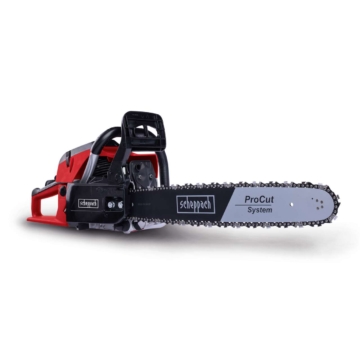 Benzin-Kettensäge PCS56 Scheppach - 3,1 PS | 2,3 kW 2-Takt-Benzinmotor | 20" / 51 cm ProCutSchwert und -Kette