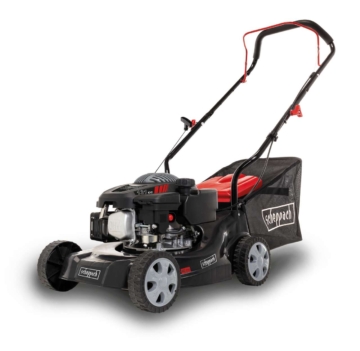 Benzin-Rasenmäher MP132-40 Scheppach - 3,3 PS | 40cm Schnittbreite | 3-fach Verstellung | 35L Korb