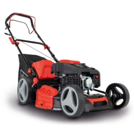 Benzin Rasenmäher MS225-53 Scheppach - 6PS | 53 cm Schnittbreite | Radantrieb | 65 Liter Fangkorb