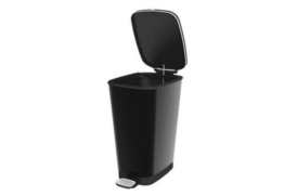 Kis Chic Bin Treteimer - 50L - Schwarz - Größe L