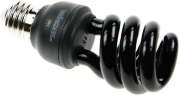 Mini T3 Spiral Power Glühbirne - 15 W - 240 V - E27 - Uv A