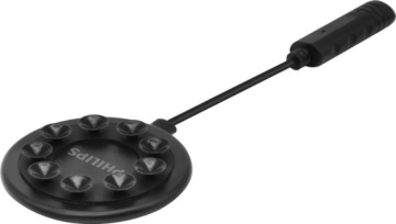 PHILIPS - Kabelloses Ladegerät - DLP9016U/0 - QI-Technologie - Anti-Rutsch-Saugnäpfe - Schwarz