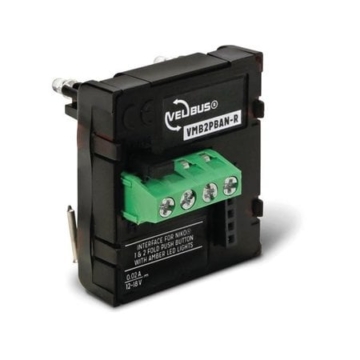 Schnittstelle mit blauen Feedback-LEDs für einzelne oder doppelte Niko®-Taster