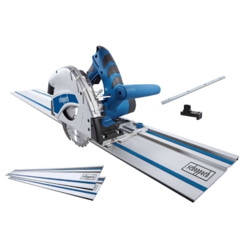 Tauchsäge PL55 SE Scheppach - 2x 700mm Schiene & Zubehör | 24Z Sägeblatt | 1200W Leistung | inkl. 2.Sägeblatt 48Z
