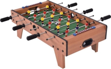 Tischfußballspiel - 68,58cm - Braun - 16-teilig - Tischfußball