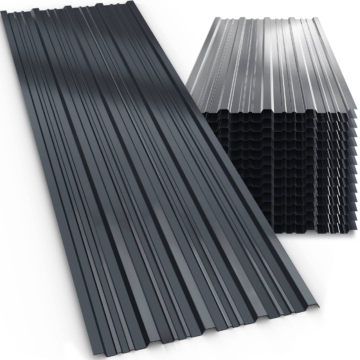 Trapezblech 14er-Set Anthrazit 110x46cm