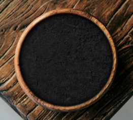 Aktivkohle Pulver, essbar, schwarze Lebensmittelfarbe, pflanzlicher Verkohlungsverfahren 500 g