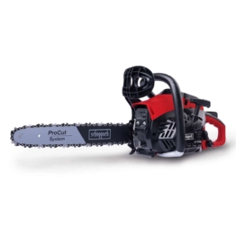 Benzin-Kettensäge PCS38 Scheppach - 1,8 PS | 1,3 kW 2-Takt-Benzinmotor | 14" / 35 cm ProCutSchwert und -Kette
