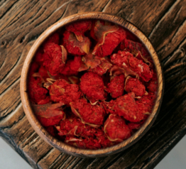 Granatapfel Blüten für Kräutertee Zubereitung, zum Kochen, Deko für Cocktail 1 kg