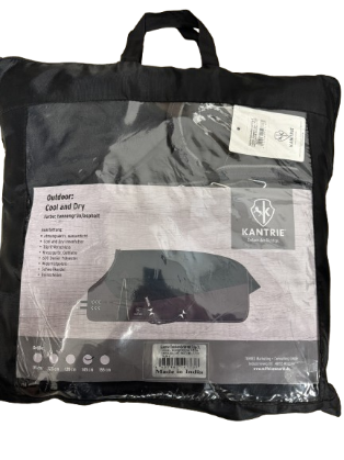 Kantrie Trip-X Outdoor-Teppich für Pferde tannengrün/grau