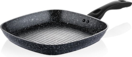 Westinghouse Grillpfanne - Ø 28 cm - Induktion - PFOA-frei - Schwarzer Marmor