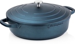 Westinghouse Performance Kasserolle - Ø32 cm - Inklusive Deckel - PFOA-frei - Induktion - Blau