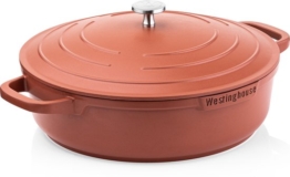 Westinghouse Performance Kasserolle - Ø32 cm - Inklusive Deckel - PFOA-frei - Induktion - Orange