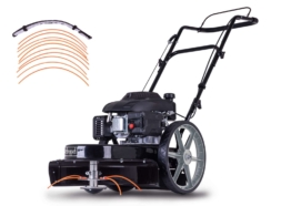 Wiesenmäher HMP161-56B Scheppach black - 4,1PS | 56cm Schnittbreite | 40-95mm Schnitthöhenverstellung | 4-Takt-Benzinmotor