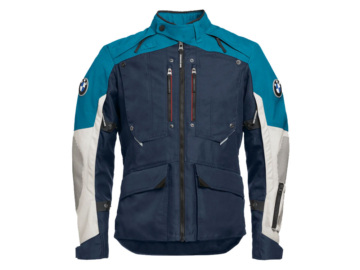 BMW GS Rallye Motorradjacke Herren (blau) Farbe: Blau Größe: 54