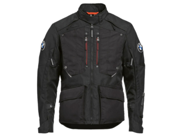 BMW GS Rallye Motorradjacke Herren (schwarz) Farbe: Schwarz Größe: 25