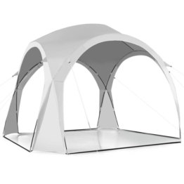 Coast großer Outdoor-Sonnenschutz mit Tragetasche für 6-8 Personen weiß