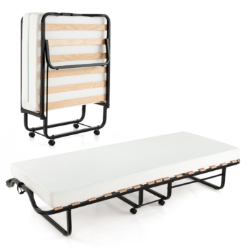 Coast Klappbett mit Matratze Gästebett zum Ausrollen für Erwachsene
