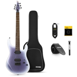 Donner DMT-100 E-Gitarre Metall, Lila
