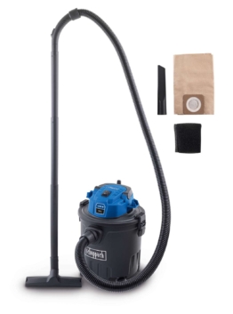 Elektro Nass-/Trockensauger VC16 Scheppach - 1200W | 1,8m Schlauchlänge | 16L Fassungsvermögen | 20kPa