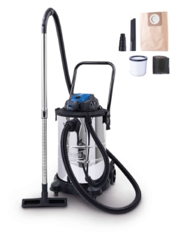 Elektro Nass-/Trockensauger VC50 Scheppach - 1400W | 3m Schlauchlänge | 5m Anschlusskabel | 50L Fassungsvermögen | 20kPa