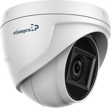 EtiamPro Überwachungskamera HD - CCTV - Varifokal - Mit Nachtsicht bis zu 70m - 1080p - Innen und Außen - Weiß