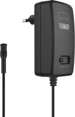 HQ-Power KOMPAKTES SCHALTNETZTEIL MIT EINSTELLBARER AUSGANGSLEISTUNG - 13,5 BIS 30 VDC - 30 W - 1 A max.