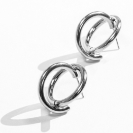 Laura Ferini Damen-Ohrringe Mi Manchi Silber - Silber-Ohrringe - Damen-Ohrringe - Schmuck - Accessoires - Schmuck