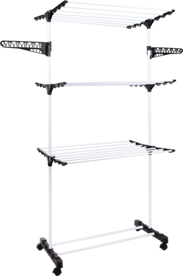 Niceey Trockenturm - 45m - faltbar - Weiß