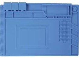 Velleman Silikon-Lötmatte, 450 x 300 mm, blau
