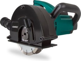 VONROC Mauernutfräse - Schlitzmaschine - 1700W - Ã˜150MM - Inkl. 2 Diamantscheiben & Aufbewahrungstasche