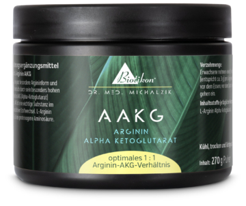 AAKG | 3000mg L-Arginin Alpha Ketoglutarat | 270 g Pulver | Dr. med. Michalzik