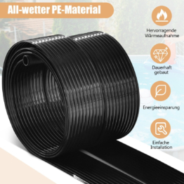 Coast Poolheizung 500 x 75 cm Solarkollektorplatten für 21500 L unter- und oberirdische Pools