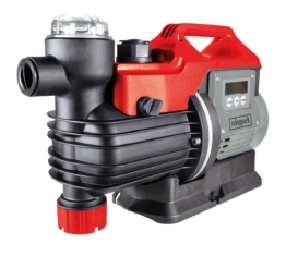 Hauswasserautomat GP1000 Jet LCD Scheppach | 1000W - 4400l/h - 5bar Förderdruck | Automatiksystem
