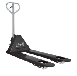 Hubwagen HFW2500-BE Scheppach - 2500 kg Hubkraft | Gabellänge 1150mm | Beschichtete Laufräder | 3-Wege Hebel | für Lager, Werkstatt & Transportarbeit