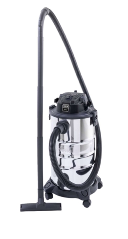 Nass- Trockensauger WDV30V2-BE Scheppach - 1200W | 30L Behälter | Ausblasfunktion | 9tlg. Zubehör