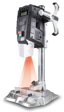 Tischbohrmaschine BTD55Vario-BE Scheppach - 900W | Bohrfutter 1,5–13mm | Vario Drehzahl | mit Laser