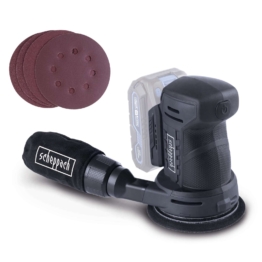 Akku-Exzenterschleifer C-RUS125BE-X scheppach black
