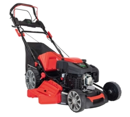 Benzin-Rasenmäher MS226-56E SE Scheppach - Schnittbreite 56cm | 65L Fangbox | 6 PS | 224cm³ 4 Takt-Benzinmotor | Radantrieb | E-Start