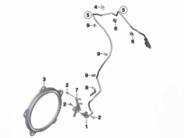 BMW Raddrehzahlsensor 117