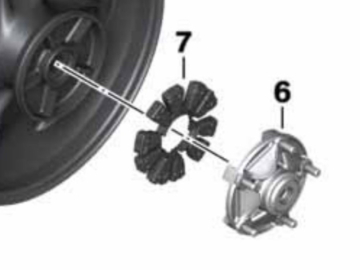 BMW Ruckdämpfer für S1000R/RR/XR (K63/K67/K69)
